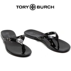 Tory Burch Studded Jelly Flip Flops NWT